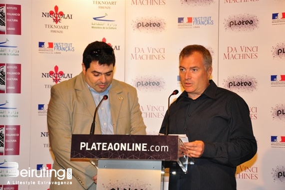 Platea Jounieh Exhibition Inauguration of Da Vinci Exhibition Lebanon