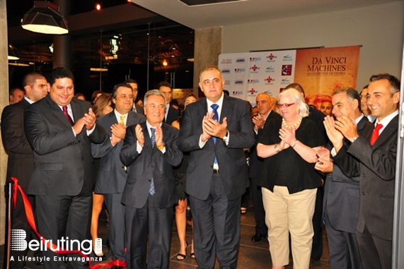 Platea Jounieh Exhibition Inauguration of Da Vinci Exhibition Lebanon