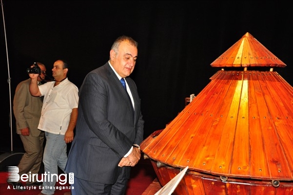 Platea Jounieh Exhibition Inauguration of Da Vinci Exhibition Lebanon