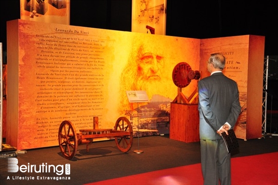 Platea Jounieh Exhibition Inauguration of Da Vinci Exhibition Lebanon