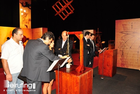 Platea Jounieh Exhibition Inauguration of Da Vinci Exhibition Lebanon