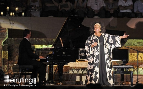 Baalback Festival Concert JESSYE NORMAN at Baalbeck FESTIVAL Lebanon