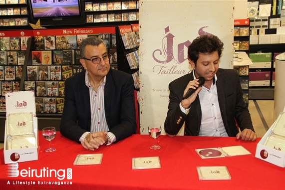 Virgin Megastore Beirut-Downtown Social Event Jad Dawaliby Launching of  Tailleur de mots Lebanon