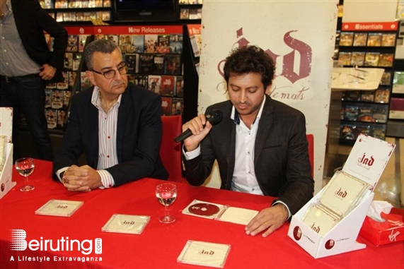 Virgin Megastore Beirut-Downtown Social Event Jad Dawaliby Launching of  Tailleur de mots Lebanon