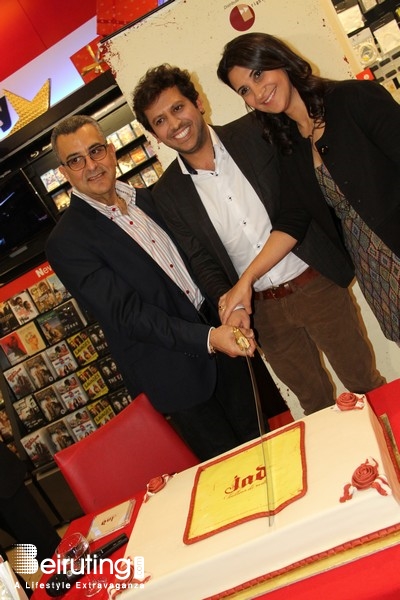 Virgin Megastore Beirut-Downtown Social Event Jad Dawaliby Launching of  Tailleur de mots Lebanon