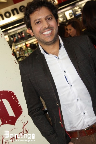 Virgin Megastore Beirut-Downtown Social Event Jad Dawaliby Launching of  Tailleur de mots Lebanon