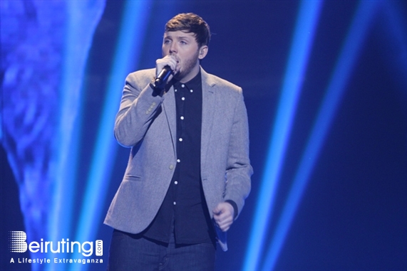 Tv Show Beirut Suburb Social Event James Arthur at X Factor Arabia Lebanon