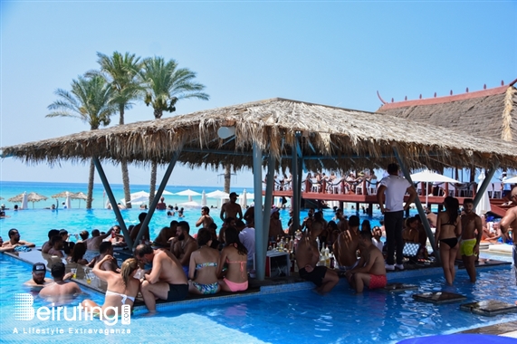 Janna Sur Mer Damour Beach Party Pool Party at Janna Sur Mer Lebanon