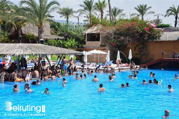 Janna Sur Mer Damour Beach Party Pool Party at Janna Sur Mer Lebanon