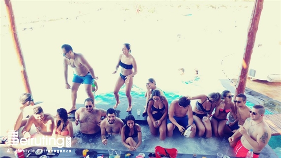 Janna Sur Mer Damour Beach Party Pool Party at Janna Sur Mer Lebanon