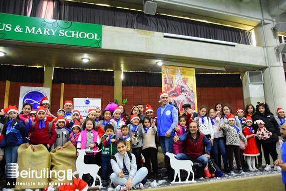 Activities Beirut Suburb Social Event Saint Vincent de paul celebrating Christmas at Jesus & Mary school Lebanon