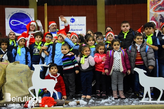 Activities Beirut Suburb Social Event Saint Vincent de paul celebrating Christmas at Jesus & Mary school Lebanon