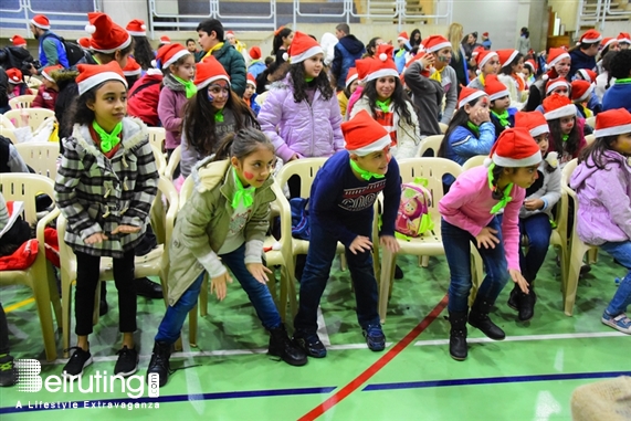 Activities Beirut Suburb Social Event Saint Vincent de paul celebrating Christmas at Jesus & Mary school Lebanon