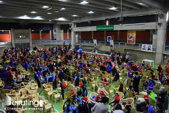 Activities Beirut Suburb Social Event Saint Vincent de paul celebrating Christmas at Jesus & Mary school Lebanon