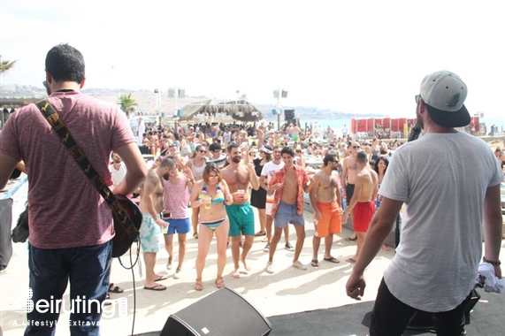 Iris Beach Club Damour Nightlife JIM BEAM ROCKS Iris Beach! Lebanon