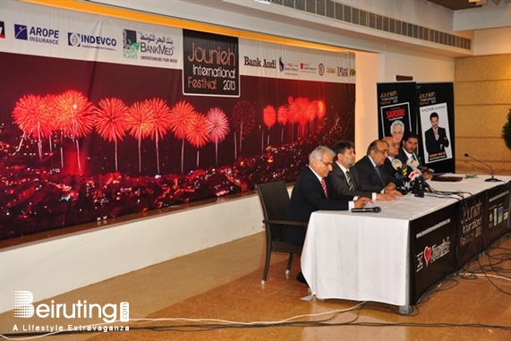 ATCL Le Club Kaslik Social Event Jounieh International Festival Press Conference Lebanon