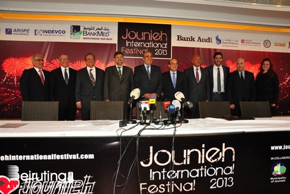 ATCL Le Club Kaslik Social Event Jounieh International Festival Press Conference Lebanon