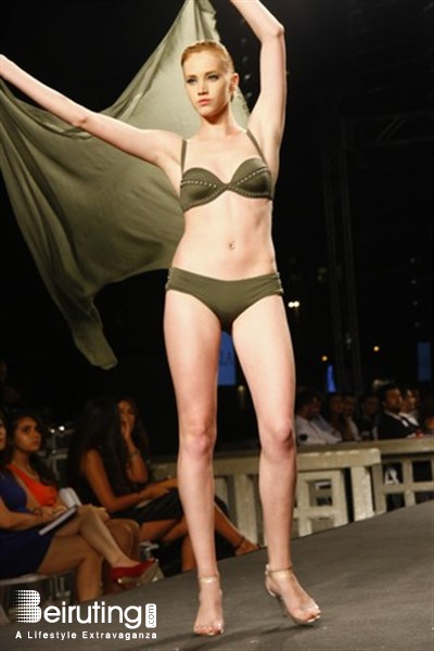 Saint George Yacht Club  Beirut-Downtown Fashion Show La Perla at fashion week by LIPS Lebanon