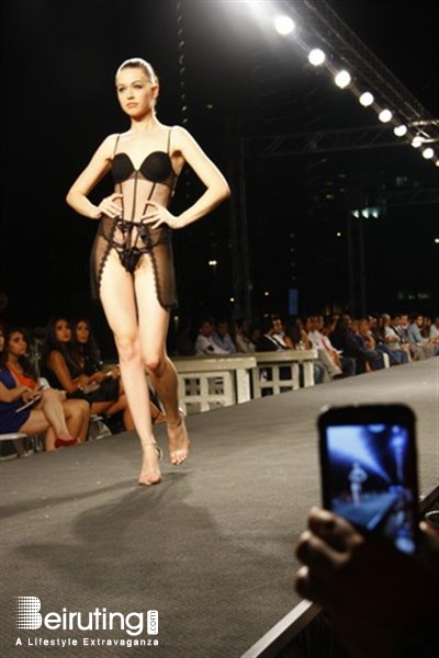 Saint George Yacht Club  Beirut-Downtown Fashion Show La Perla at fashion week by LIPS Lebanon