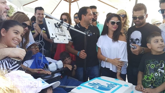 Social Event Ice Bucket Challenge With Celebrities  Lebanon