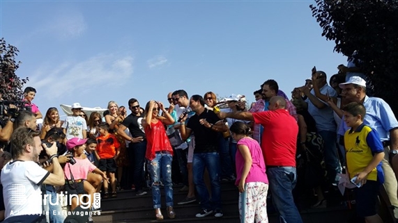 Social Event Ice Bucket Challenge With Celebrities  Lebanon