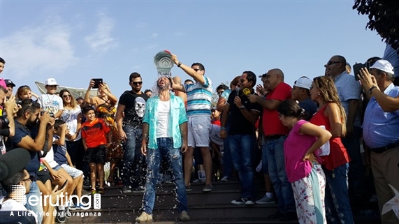 Social Event Ice Bucket Challenge With Celebrities  Lebanon