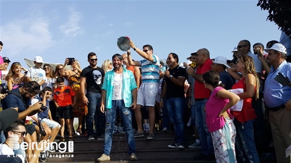 Social Event Ice Bucket Challenge With Celebrities  Lebanon