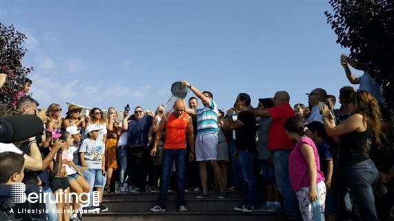 Social Event Ice Bucket Challenge With Celebrities  Lebanon