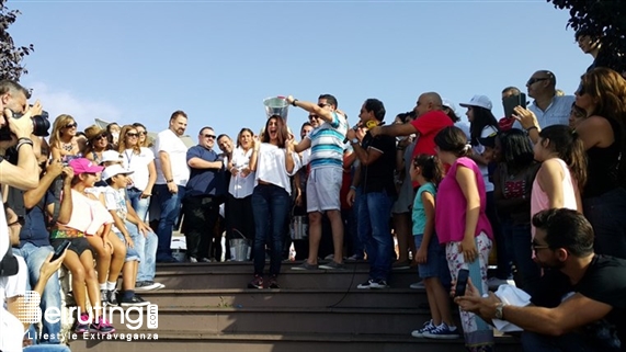 Social Event Ice Bucket Challenge With Celebrities  Lebanon