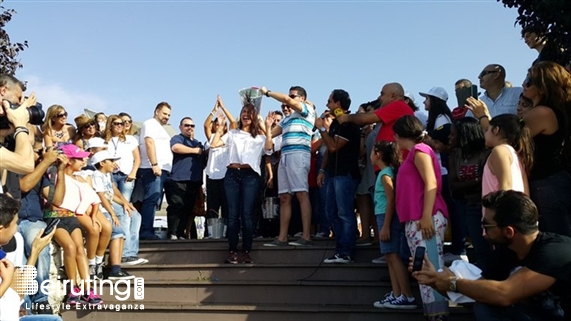 Social Event Ice Bucket Challenge With Celebrities  Lebanon