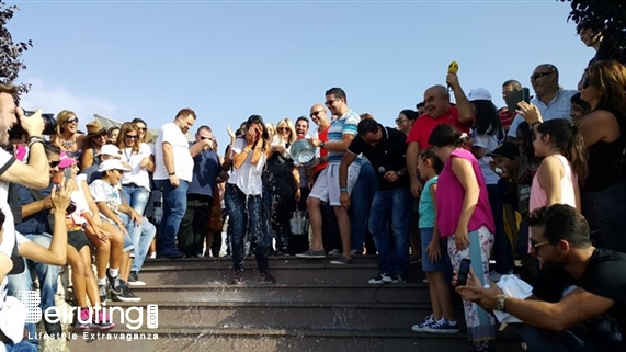 Social Event Ice Bucket Challenge With Celebrities  Lebanon