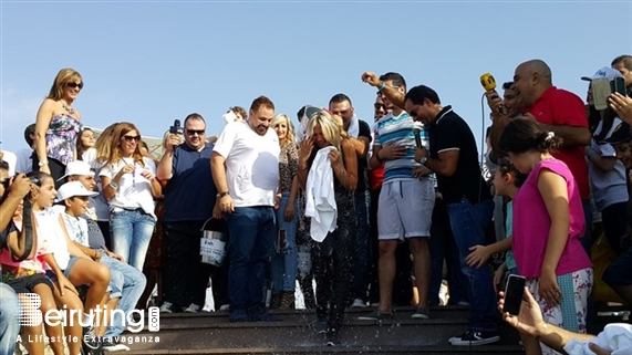 Social Event Ice Bucket Challenge With Celebrities  Lebanon