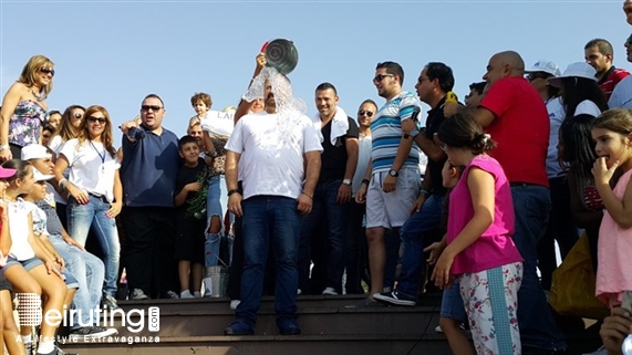 Social Event Ice Bucket Challenge With Celebrities  Lebanon