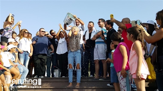 Social Event Ice Bucket Challenge With Celebrities  Lebanon