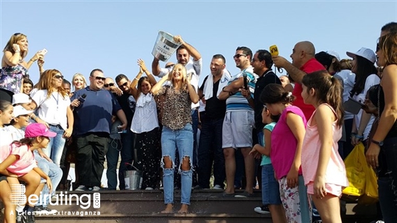 Social Event Ice Bucket Challenge With Celebrities  Lebanon