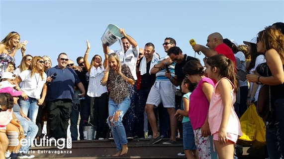 Social Event Ice Bucket Challenge With Celebrities  Lebanon