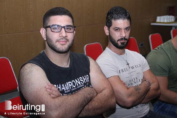 The Smallville Hotel Badaro Social Event Lebanese Arm Wrestling Championship Press Conference Lebanon