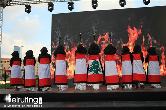 Outdoor Lebanese Arm Wrestling Championship Final Lebanon