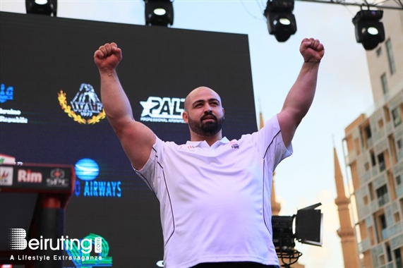 Outdoor Lebanese Arm Wrestling Championship Final Lebanon