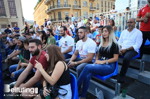 Outdoor Lebanese Arm Wrestling Championship Final Lebanon