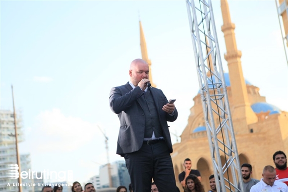 Outdoor Lebanese Arm Wrestling Championship Final Lebanon