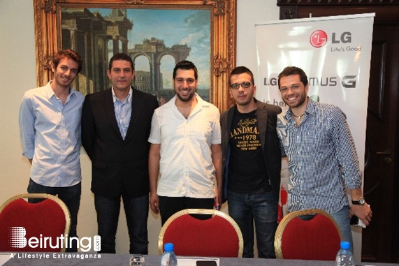 Hilton  Sin El Fil Social Event LG Optimus G Panel Discussion Lebanon