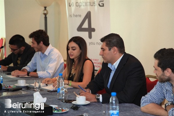 Hilton  Sin El Fil Social Event LG Optimus G Panel Discussion Lebanon