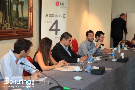 Hilton  Sin El Fil Social Event LG Optimus G Panel Discussion Lebanon