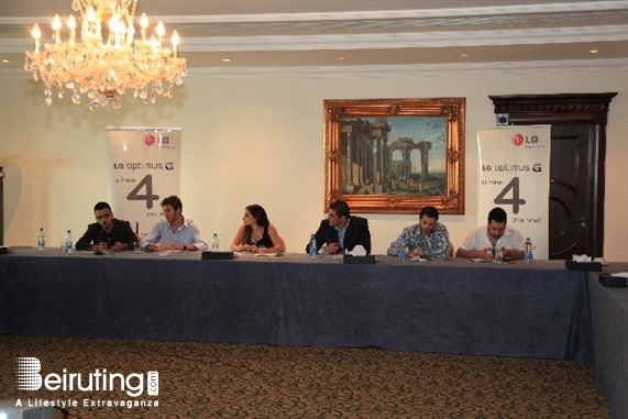 Hilton  Sin El Fil Social Event LG Optimus G Panel Discussion Lebanon