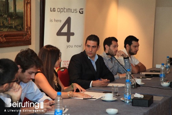 Hilton  Sin El Fil Social Event LG Optimus G Panel Discussion Lebanon