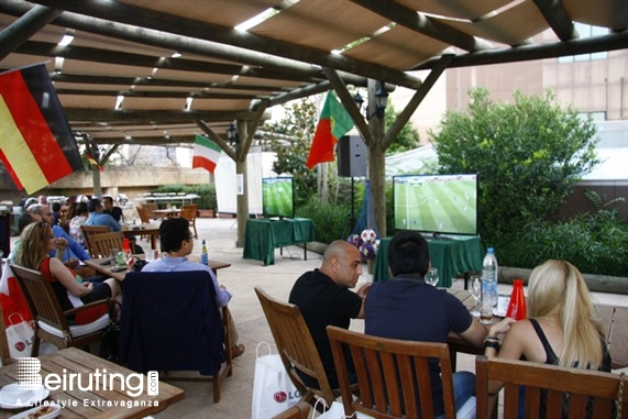 Hilton  Sin El Fil Social Event World Cup 2014 on LG Screens  Lebanon