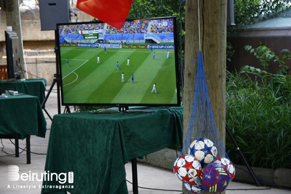 Hilton  Sin El Fil Social Event World Cup 2014 on LG Screens  Lebanon