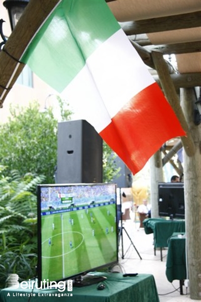 Hilton  Sin El Fil Social Event World Cup 2014 on LG Screens  Lebanon