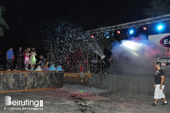 Cyan Kaslik Beach Party Largest FOAM Party 4 Part 2 Lebanon